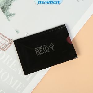 ItemMart Id Protector Passport Holder Bank Card/Id Card Aluminum Foil Anti-Degaussing Anti Holder