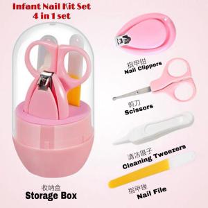Little Baby Baby Nail Care Set Infant Baby Grooming Manicure Set Come With Scissors Tweezers Ready Stock In Malaysia Cartoon Nail Clipper Set Nail Kits Set Finger Trimmer Scissors Baby Infant Accessories Safety Kit