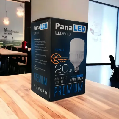 PANALED Premium Lampu Bohlam LED Bulb Capsule 20 Watt - Cahaya Putih