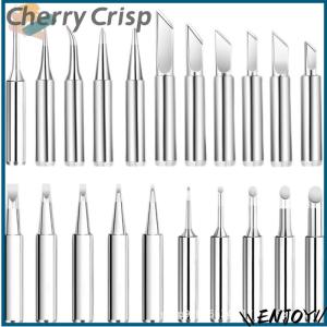 【Cherry Crisp】 1Set Soldering Iron Tips Replacement Kit Internal Heating Constant Temperature Electric Soldering Iron Tip Soldering Irons Tools