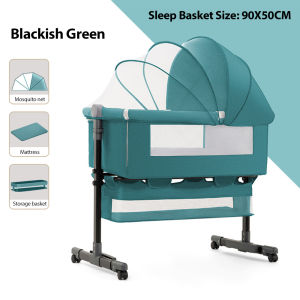 1 year warranty Portable Baby Crib foldable baby Cot Newborn Multifunctional Cradle Baby Bed with Mosquito net
