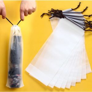 20PCS Reusable Drawstring Umbrella Cover Waterproof Umbrella Pouch Portable Umbrella Cover Holder