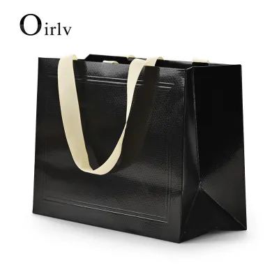 Oirlv Túi Quà Tặng Giấy bao bì đồ trang sức Túi D037