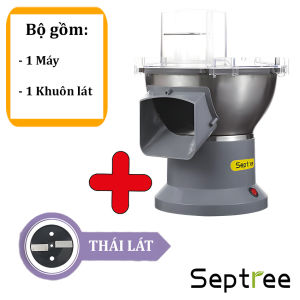 Máy thái rau củ quả công nghiệp đa năng thái lát thái sợi thái hạt lựu cắt khoai tây chiên. Thương hiệu Mỹ cao cấp Septree - M1