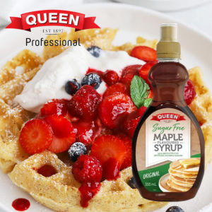 Queen | Sugar Free Maple Flavoured Syrup Sugar Free Topping 355ml Sirap Perisa Maple Tanpa Gula Topping Tanpa Gula