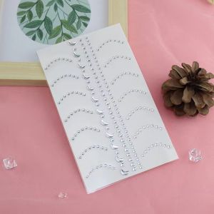 VEDO 💕COD Dekorasi Wajah Stiker Berlian Bulan Hati Stiker Berlian Rias Mata Panggung Anak-anak