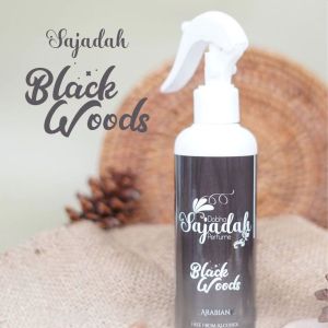 Parfum BLACK WOODS Dobha Sajadah 250ml Pewangi dan Pengharum Ruangan Pakaian Karpet Gorden Sprei dll