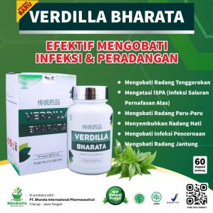 Verdilla Bharata Obat TBC ISPA Bronkhitis Radang Paru-Paru Paket 1 Botol - Paket 2 Botol - Paket 3 Botol - Paket 4 Botol