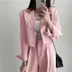 BRANCHÉ Blazers for Women Spring Decent Plain Long Sleeve Lapel Regular Fit Business Blazers B250211. 