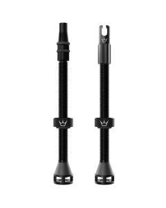 Peatys Peatys HoleShot Fast Flow Tubeless Valves 80mm Presta for Road Bike MTB Mountain Bike Cycling
