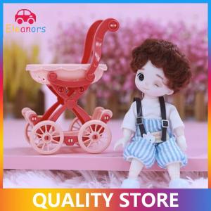 [Eleanor] Xe đẩy mua sắm mini người bán hàng mẫu cho trẻ em Đồ chơi giả vờ đồ trang trí nhà búp bê