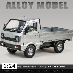 Diecast Suzuki Carry 1000 pickup 1:24 bukan RC Miniatur Pajangan Hadiah Mainan Mobil Bak Metal Alloy