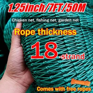 Chicken Net Fence Poultry Hexagonal Mesh Poultry Netting Roll For Chicken Coop Farm Fence Anti Bird High Quality Poly Garden Net with Free Rope Offer