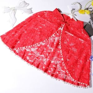 OURTOUR Women Tulle Shawl Soft Cape Bridal Wrap Wedding Cloak Wedding Bridal Shawl Bride Shawl Evening Prom Cape