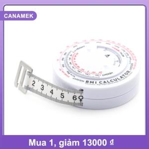 【CANAMEK】 BMI cơ thể chỉ số khối băng có thể thu vào 150cm đo máy tính chế độ ăn uống giảm cân băng các biện pháp công cụ