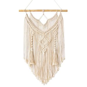 SWEET TIM Home Decoration Wall Art Woven Chic Boho Wall Hanging Blanket Tapestry Macrame