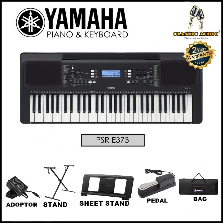yamaha-psr-e373-383-61-key-portable-keyboard-2-years-warranty-classic
