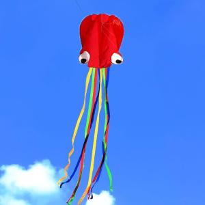 LYZRC New 4m Soft Kite No Frame Octopus Kite DIY Novelty Kites