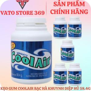 Kẹo sing-gum COOL AIR hương bạc hà khuynh diệp hủ 58.4g