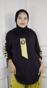 Setelan Baju Dan Celana Cargo Afrin Set Kaos Katun Combed 24s M L XL XXL 3XL Oneset Wanita Terbaru