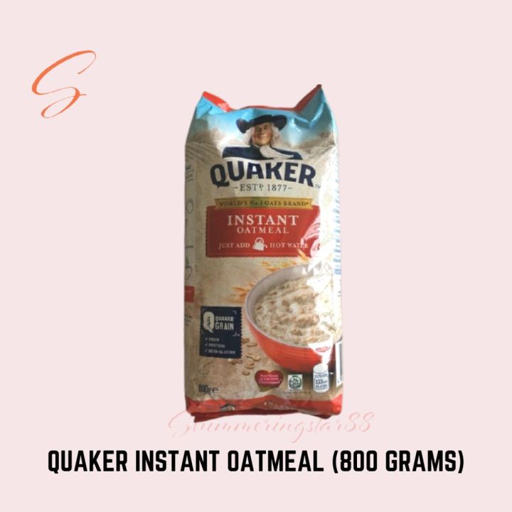 Quaker Instant Oatmeal (800 grams) Lazada PH