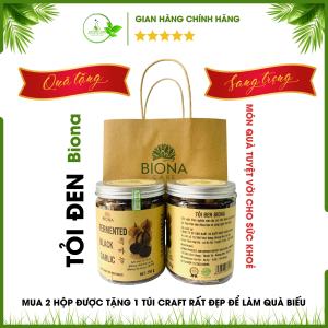 Tỏi đen cao cấp tỏi đen cô đơn 1 nhánh ủ thảo dược lên men tự nhiên 60 ngày Nature Labs không chất bảo quản Hộp 250g