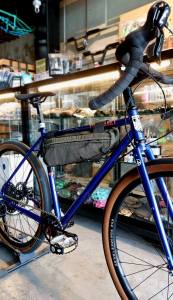 BMX Cycle Center Exonomad bicycle frame bag Olive Green Cordura Fabric Fits Bike frames Gravel Mtbikes BMX