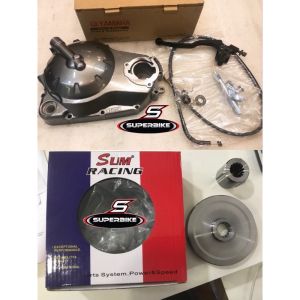 LC135 MODIFY HAND CLUTCH RACING CLUTCH CASE SET LC135 4SPEED MODIFY CONVERT HAND CLUTCH SET RACING VIETNAM YAMAHA MODIFY FOR LC 4S V1 V2 V3 V4 V5 V6 TANGAN CLUTCH