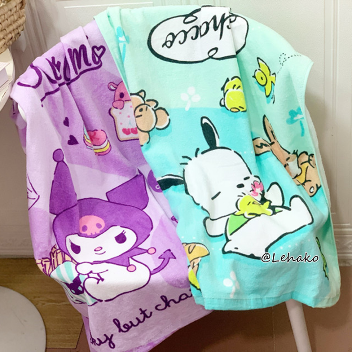 🇸🇬 Fast Shipping ★ Sanrio Kids Bath Towel Baby Towel Wash Cloth ...