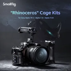 SmallRig Cage Kit for Sony Alpha 7 III / Alpha 7R III 4198 Portable  Handheld Kit for