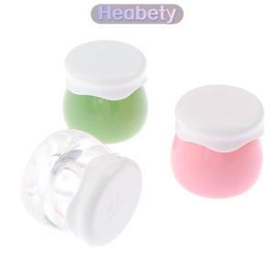Heabety 10g พลาสติกเครื่องสำอางว่างเปล่าขวดหม้อแต่งหน้าครีม Lip Balm refillable Container
