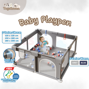 ToysZoona  Playpen Pagar Pengaman Bayi Tempat Bermain Anak Pagar Mainan Anak Pagar Bayi Kolam Main Anak Pagar Pengaman Anak