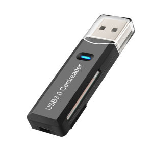 Fonken Usb Card Reader 3.0 Tf Sd Card Reader 2 In1 Cardreader Adapter Pc Laptop Smart Memory Card Reader Microsdxc Rider Adaptor