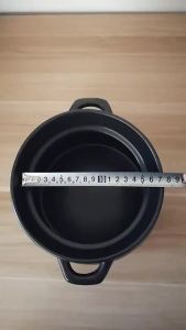 【Ship in 24H】康舒陶瓷砂锅盖子配件黑白色汤煲盖通用电炖锅沙锅药壶盖汤锅单盖7.20