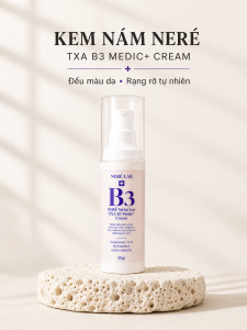 Kem Dưỡng mờ nám Neré MelaClear TXA B3 Medic+ Cream 30g