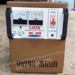 Ổn Áp Lioa 5KVA 1 Pha 5000-DRI Dải 90-250V HÀNG BÀY MẪU