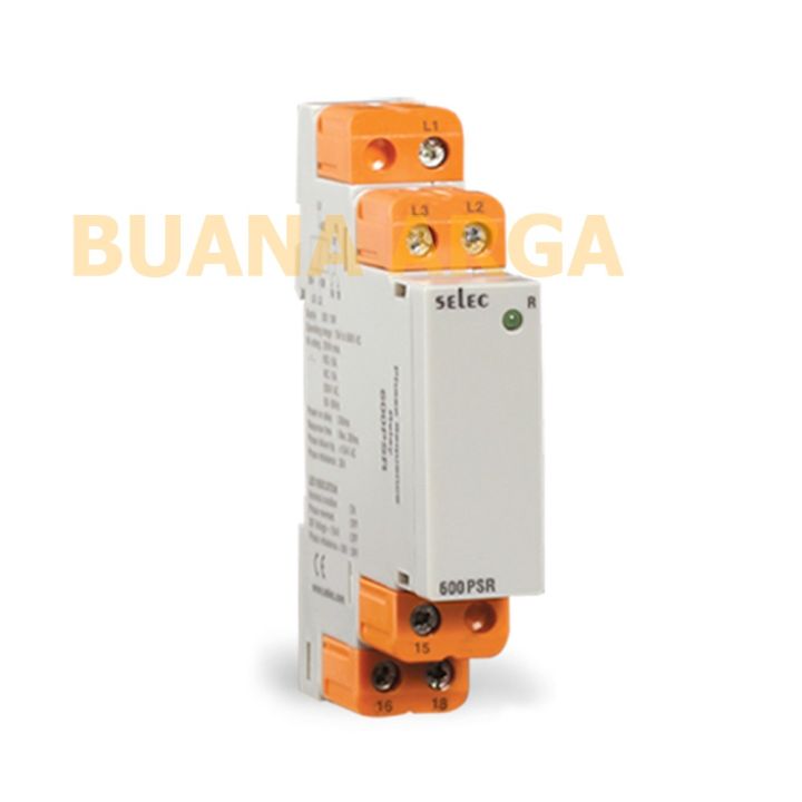 600PSR Analog Phase Sequence Relay SELEC Din Rail Mounting | Lazada ...