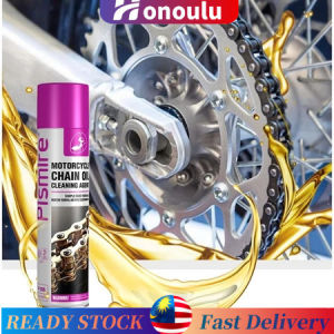 Motorcycle Chain Maintenance Kit Cleaner Rust Remover Spray Chain Protection  Pencuci Rantai Chain Care Kit