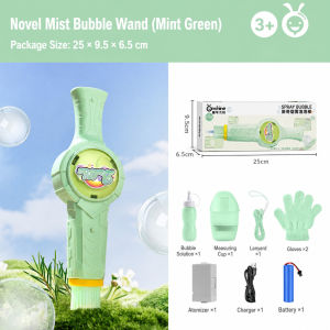 Mainan Sains Anak Batang Bubble Asap Interaktif Ibu Anak Eksperimen Seronok Tiup Gelembung Elastik Bubble Blowing Stick Elastic Smoke Science Experiment Kids Toys Parent Child Interaction能拍的泡泡弹力烟雾吹泡泡棒趣味科学实验孩子玩具亲子互动 E020