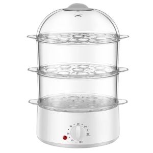 NEXASHOP 220V Electric Egg Cooker Multifunctional With Auto Shut Off Egg Boiler Egg Cooker For Hard Boiled Eggs