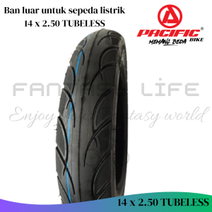 Fantasy Ban luar selis sepeda listrik  14 x 2.50 Pacific TUBELESS