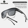 ROCKBROS Polarized Sunglasses for Men Women Cycling Sun Protection Anti-UV Driving Fishing Camping Sunglasses Super Light Running Sunglasses Can Wear with Myopia Glasses. 