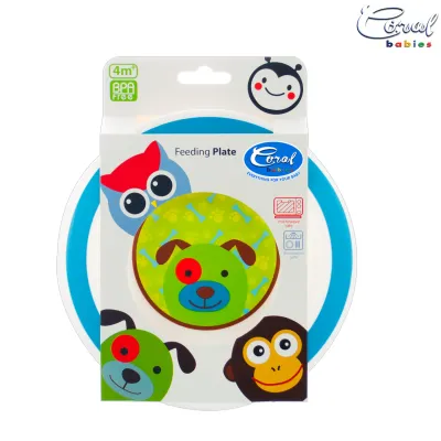 Skittles Feeding Plate with Animal Print - BPA free Non-toxic and safe to use Round Plate Dinner PlatePlate for babyplate for toddler Dinnerware Utensils