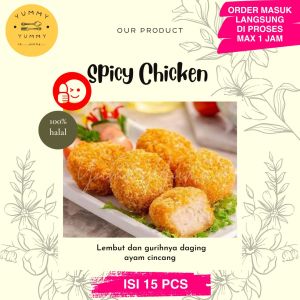 Makanan Beku Frozen Spicy Chicken Bento Ayam Hokben
