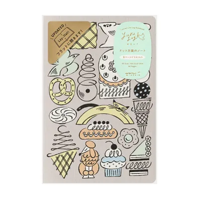 Midori Yuru Log B6 Dot Grid Notebook Series