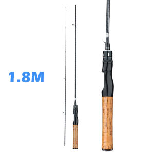 เบ็ดตกปลา คันเบ็ดตกปลา คันเบ็ด ul 1.8/2M คันสปินนิ่ง คันเบ็ดรอกเบส คันเบ็ดหน้าดิน อุปกรณ์ตกปลา