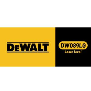 2026 Dewalt DW089LG 12 Lines 3 Sides*360 Degree Vertical 12V Lithium Battery Level Horizontal Green Meter Outdoor