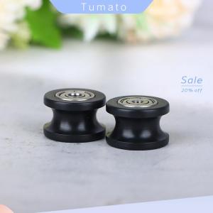 Tumato 1Pcs U Groove Pulley Guide Pulley Rolling Bearing U Groove Roller Wheel 5x25x16.5mm For Driving Mechanical Accessories