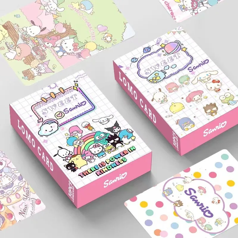 30pcs/box Kuromi Photocards Cartoon Anime Photo Sanrio Melody