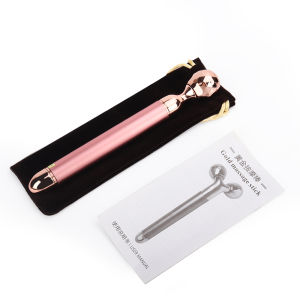DECINIEE 24K Gold Energy Beauty Bar Single Ball Face-lift Massage Electric Facial Roller Anti Aging Anti-wrinkle Skin Care Tool